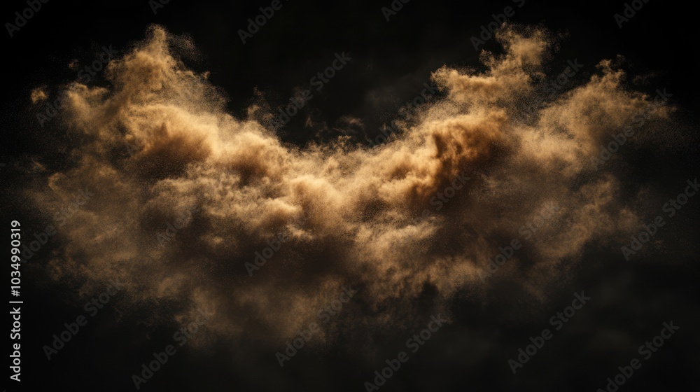 Golden Dust Cloud