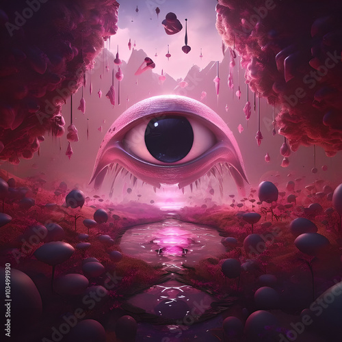Giant eye