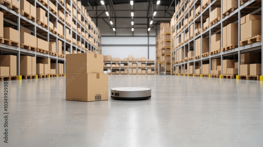 Robot Vacuum in Modern Warehouse Environment Robot Vacuum in Modern Warehouse Environment