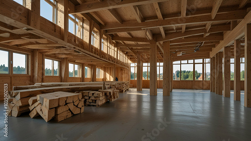 Mass timber construction in Europe – Sustainable building technology, focusing on environmentally friendly materials