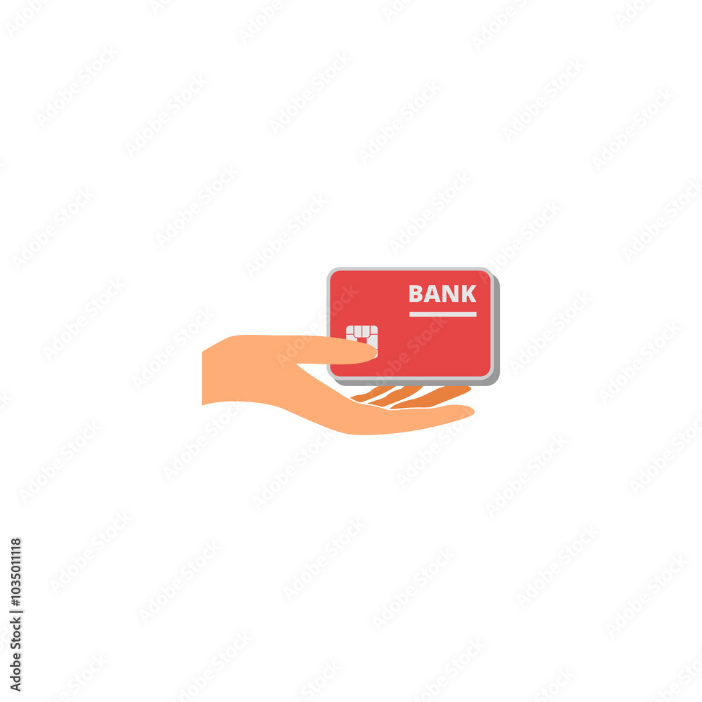 Credit card icon isolated on transparent background Credit card icon isolated on transparent background