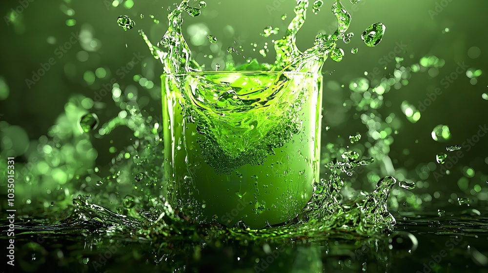 Closeup of a Petri dish filled with green liquid and bubbles, capturing an intriguing and colorful laboratory experiment. Closeup of a Petri dish filled with green liquid and bubbles, capturing an intriguing and colorful laboratory experiment.