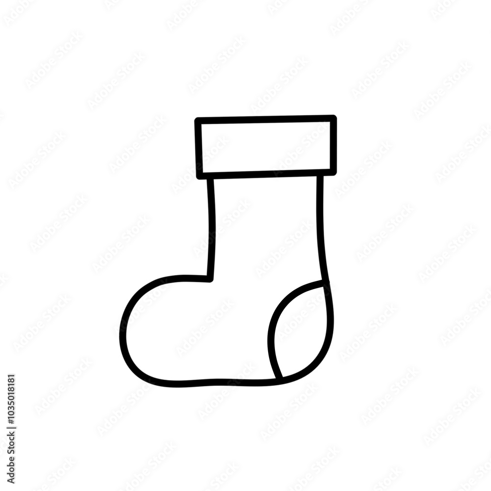 illustration of a pair of socks illustration of a pair of socks