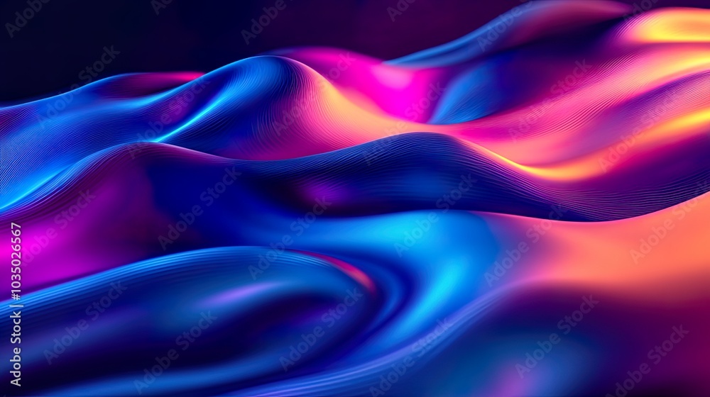A gradient with liquid-like flows, featuring smooth transitions between rich blues and glowing purples, creating a fluid visual A gradient with liquid-like flows, featuring smooth transitions between rich blues and glowing purples, creating a fluid visual