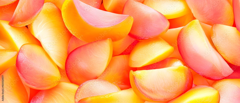photo realistic stock microstock a freshy Mango slices photo realistic stock microstock a freshy Mango slices