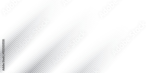 Abstract white and gray color, modern design stripes background with geometric shape. Vector illustration.