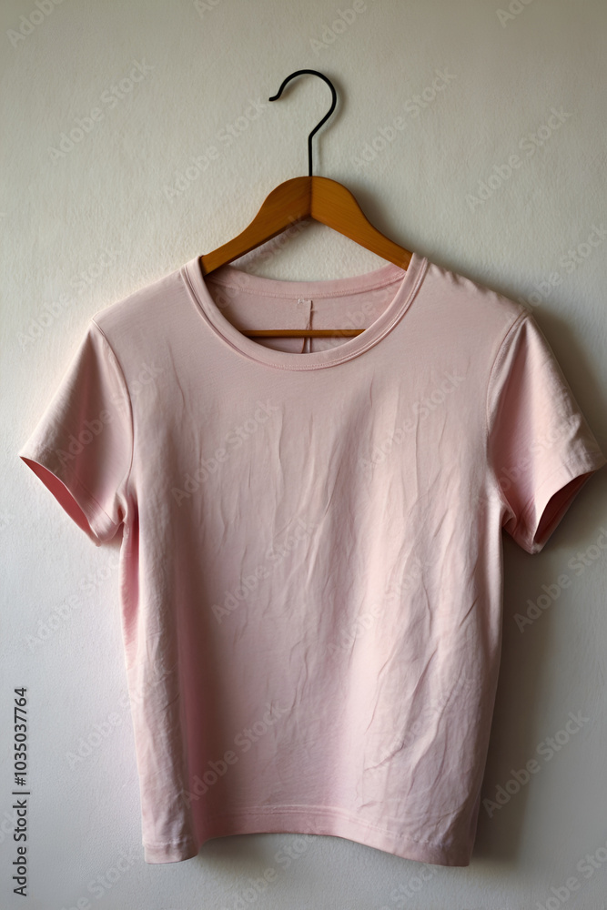 white t shirt on hangers white t shirt on hangers