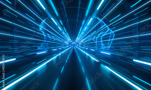 abstract blue background