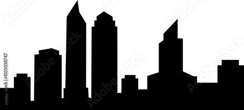 City Building Silhouette