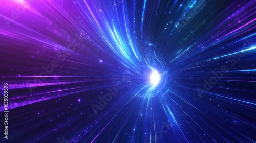 Abstract Light Tunnel
