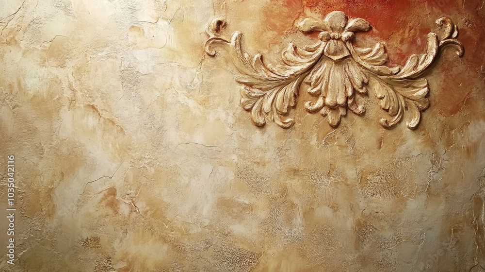 Decorative wall stucco texture painting Decorative wall stucco texture painting
