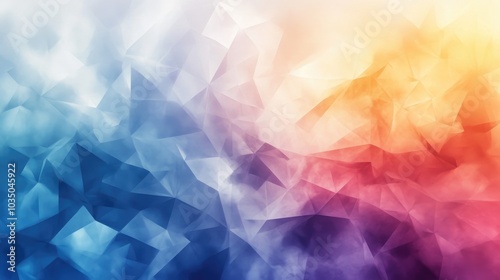 Colorful abstract geometric polygonal background