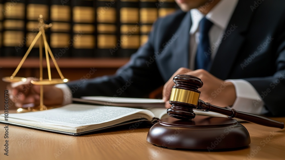 Lawyer representing a tech company in a patent dispute, reviewing evidence and preparing legal defenses Lawyer representing a tech company in a patent dispute, reviewing evidence and preparing legal defenses