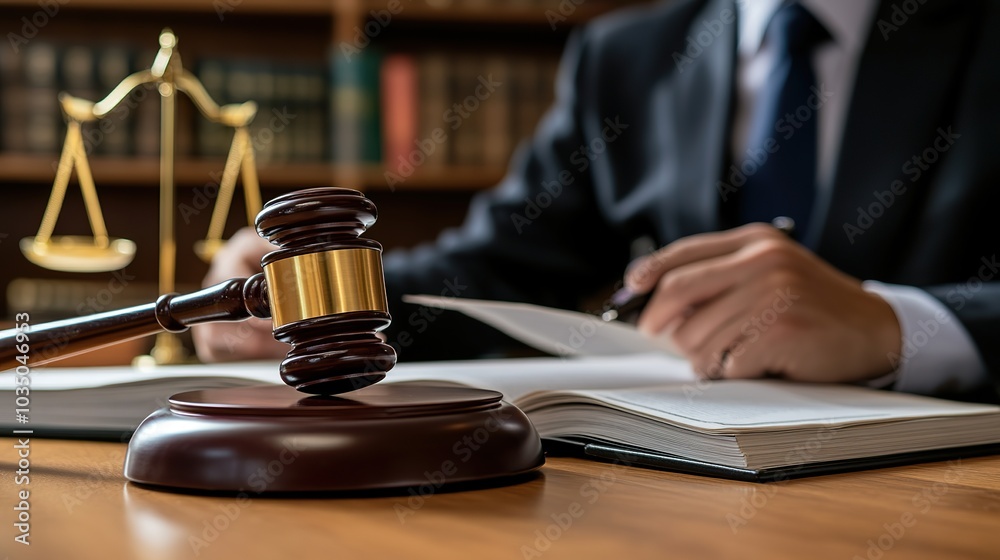 Lawyer representing a tech company in a patent dispute, reviewing evidence and preparing legal defenses Lawyer representing a tech company in a patent dispute, reviewing evidence and preparing legal defenses