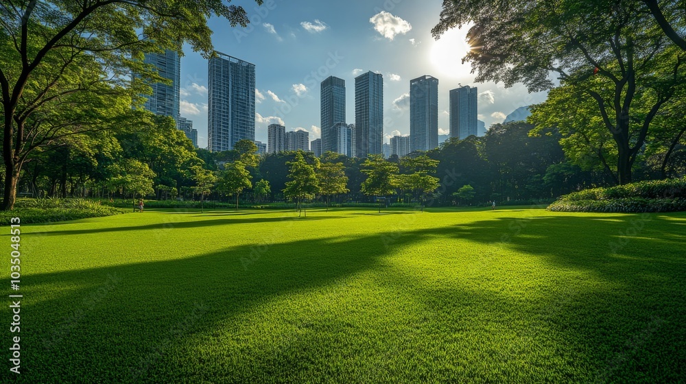 Urban Skyline Serenity Urban Skyline Serenity