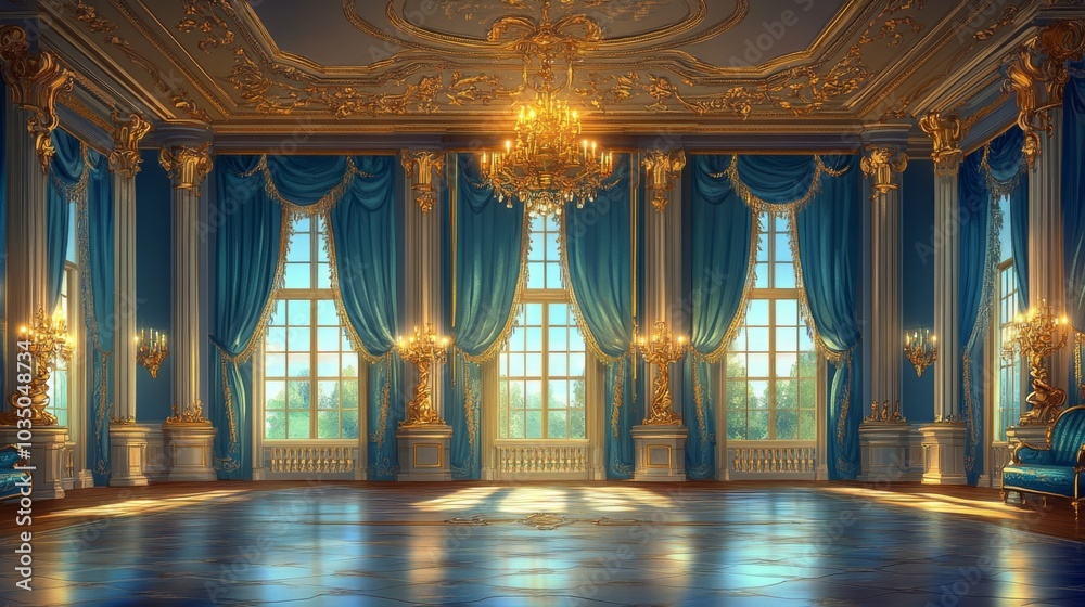 Obraz premium Grand Palace Interior