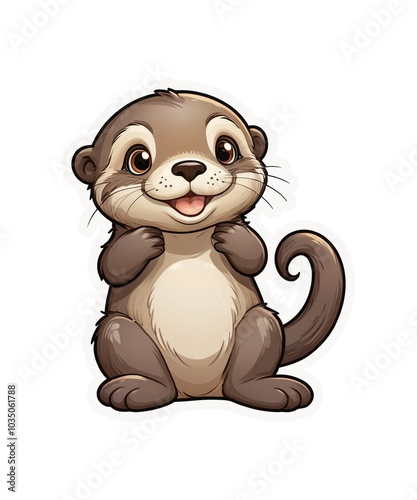 Cute Animal Stickers png  photo