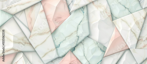 Abstract Marble Texture with Soft Pastel Hues, Perfect for Design Backgrounds, Interior Concepts, and Digital Art Projects