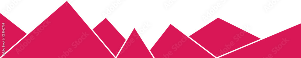 Modern Polygonal Footer