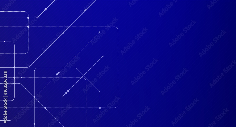 Fototapeta premium Background electronic circuit boards, digital data transfer paths on electronic devices are suitable as a background for presentations about technology, computer hardware and motherboards.