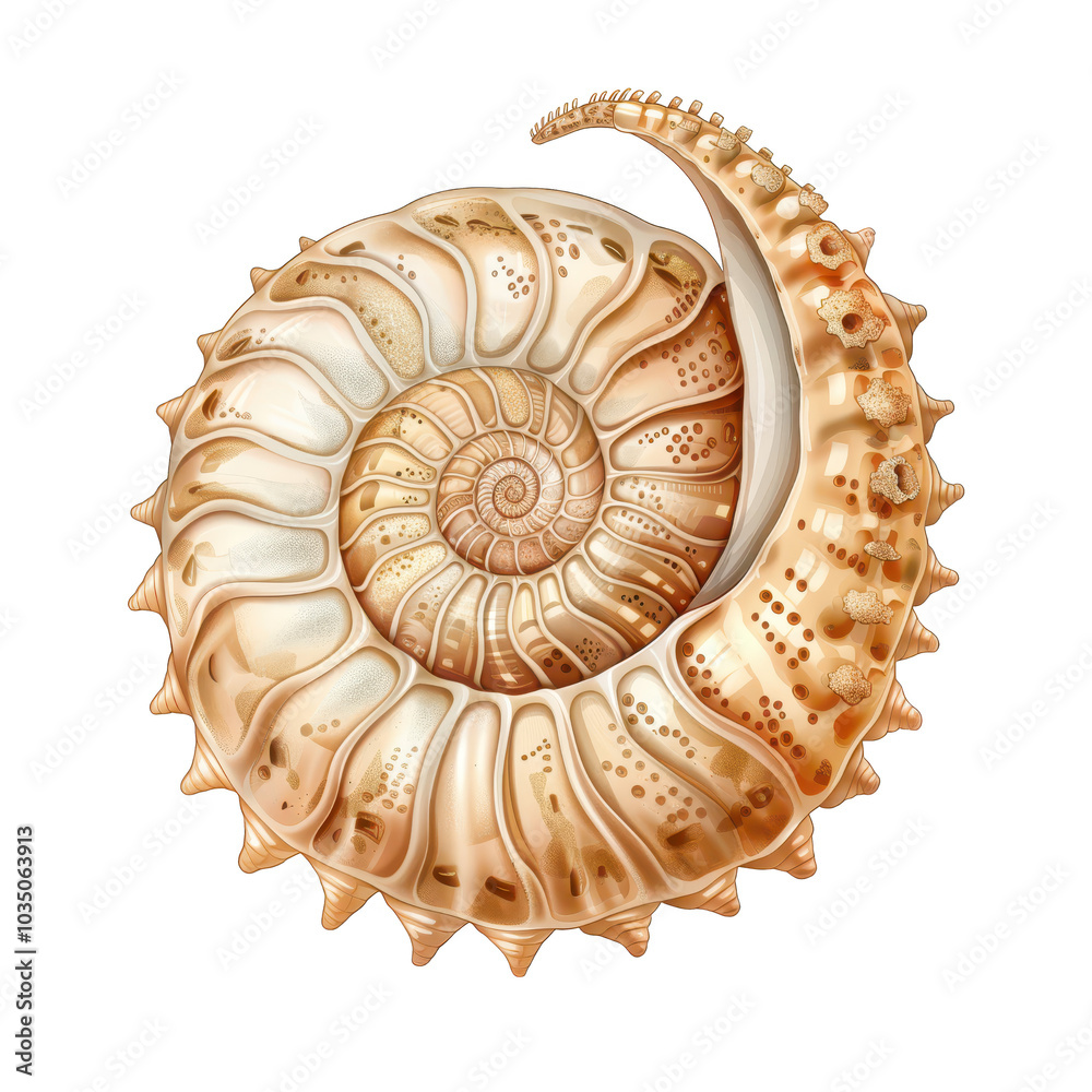a nautilus, on transparent background png file a nautilus, on transparent background png file