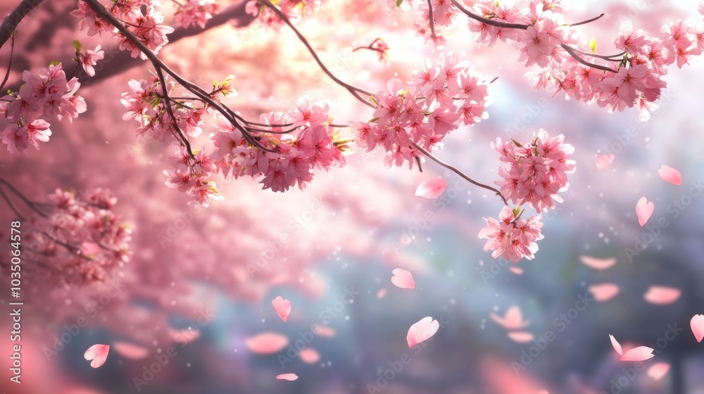 Cherry Blossom Tree in Bloom Cherry Blossom Tree in Bloom