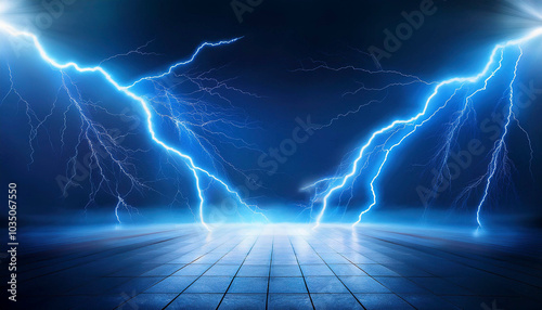 lightning on stage