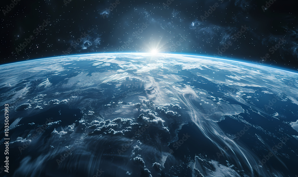 Obraz premium earth in space