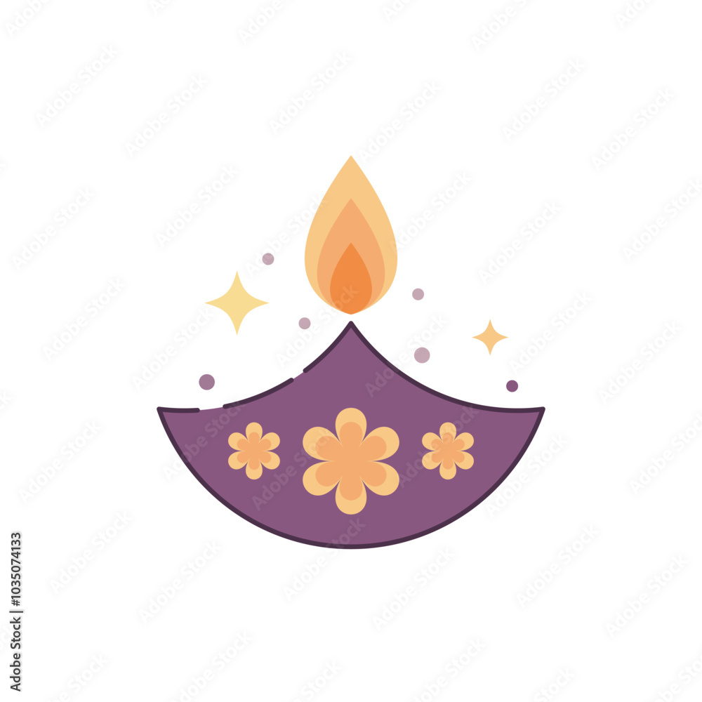 Diwali Canddle icon Diwali Canddle icon