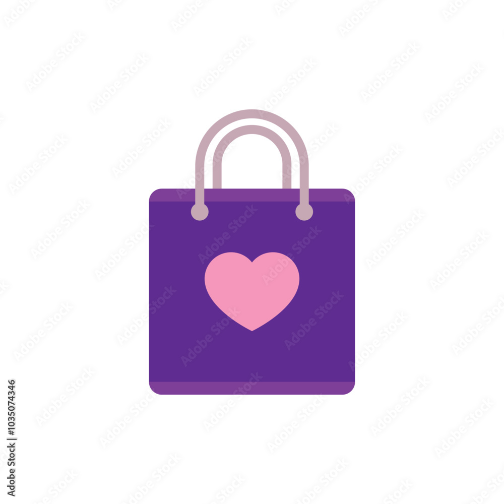 Shopping bag illustration logo Shopping bag illustration logo