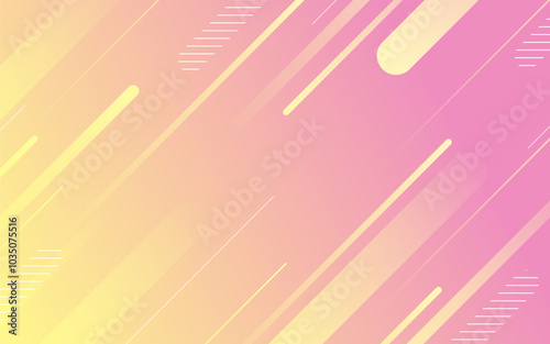 modern abstract background,slash effect,pink and yellow gradations,abstract frame,trendy,eps 10