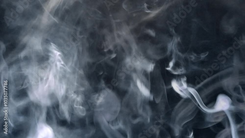 smoke on black background overlays