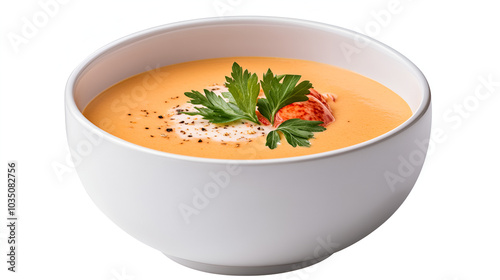 Creamy Lobster Bisque with Parsley photo