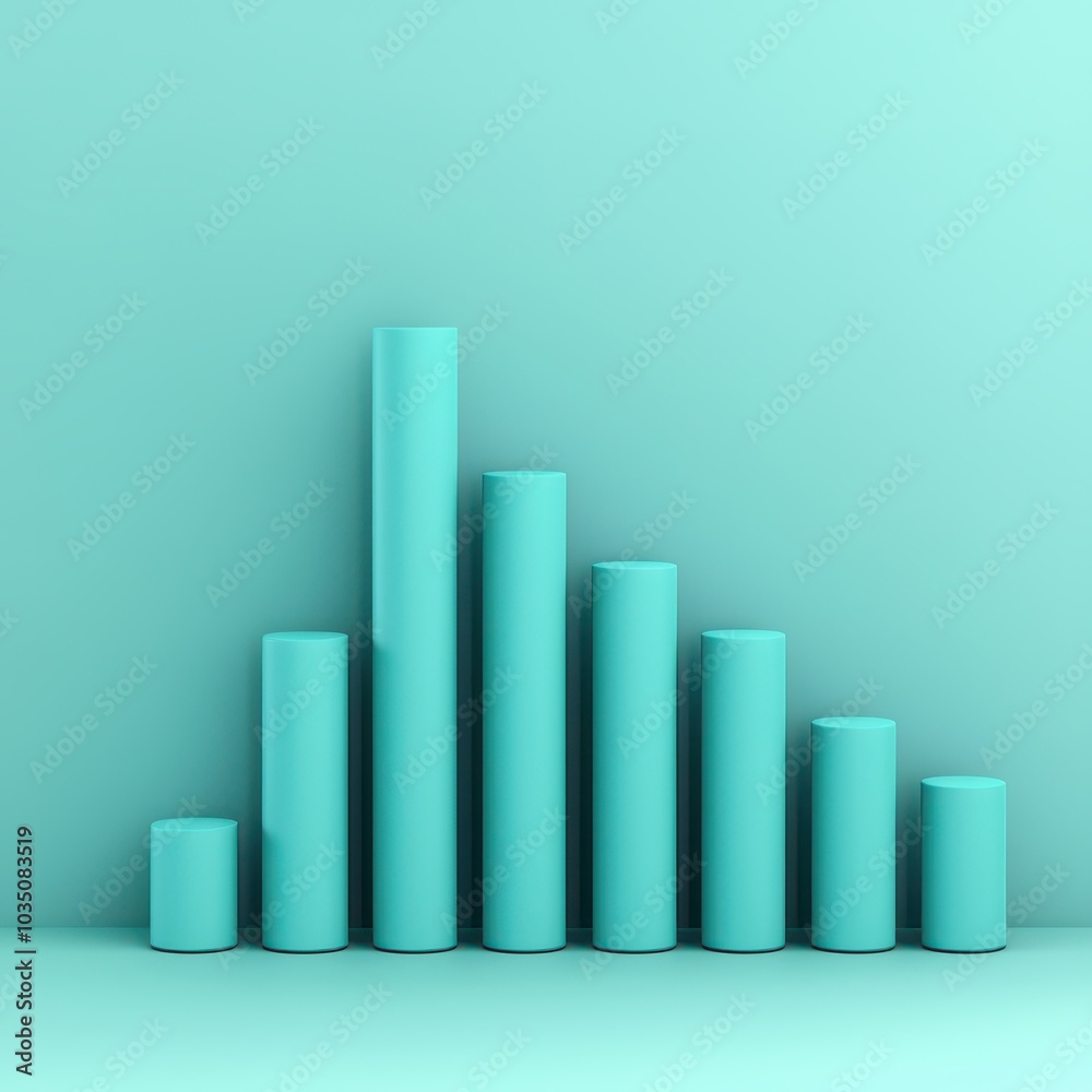 Financial Bar Chart with Blank Labels: Visualizing Data Trends and Insights in a Minimalist Style Financial Bar Chart with Blank Labels: Visualizing Data Trends and Insights in a Minimalist Style