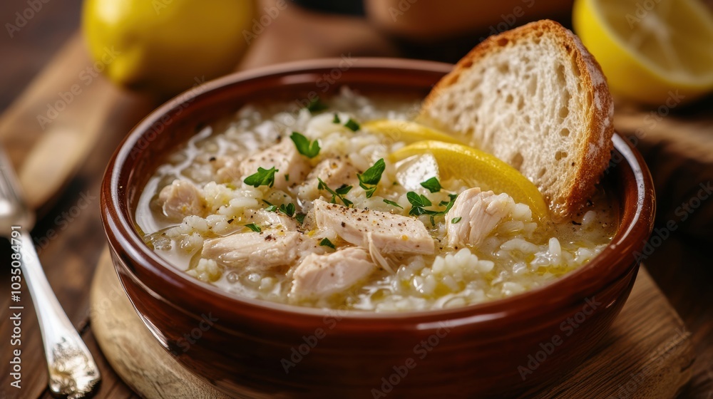 Chicken Rice Soup. Chicken Rice Soup.