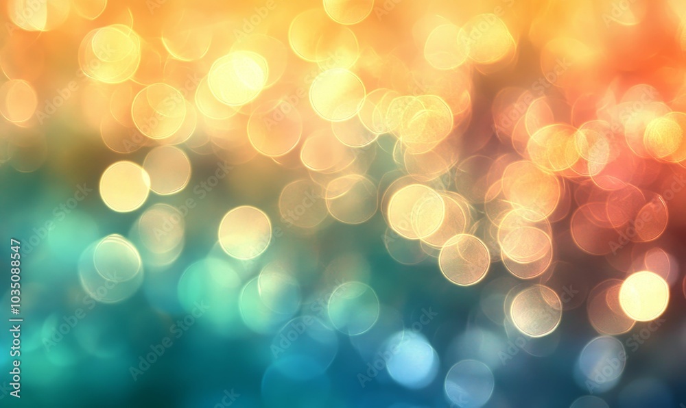 Abstract bokeh background with warm colors. Abstract bokeh background with warm colors.