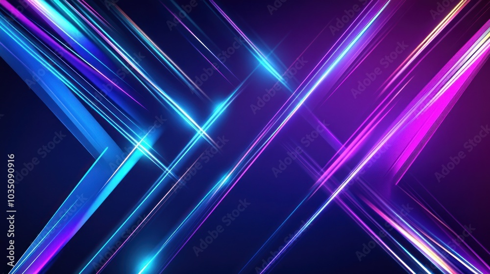 Abstract Neon Lines Abstract Neon Lines