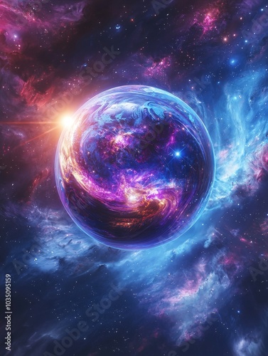 Captivating Cosmic Sphere A Breathtaking Glimpse into the Mesmerizing Depths of the Universe