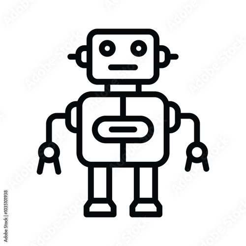 Get this beautifully designed amazing icon of ai robot