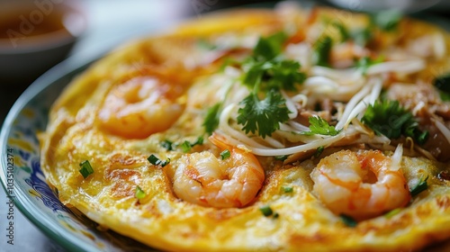 Vietnamese Shrimp Pancake.