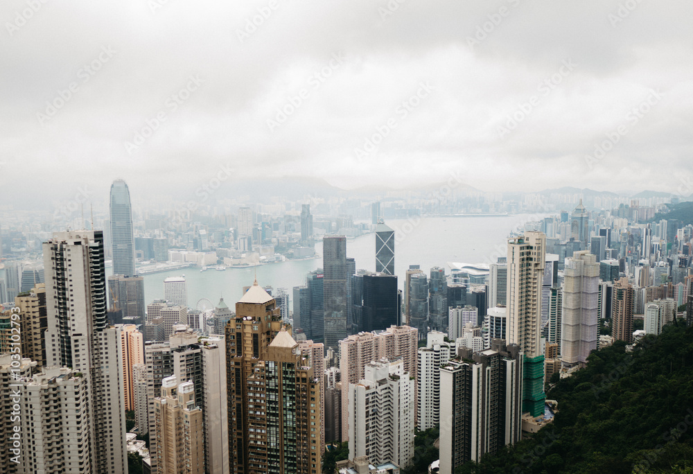 City skyline of Hong Kong