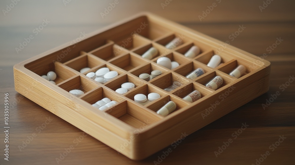 Medication Management. Portable and Convenient Daily Pill Organizer for Seniors Medication Management. Portable and Convenient Daily Pill Organizer for Seniors