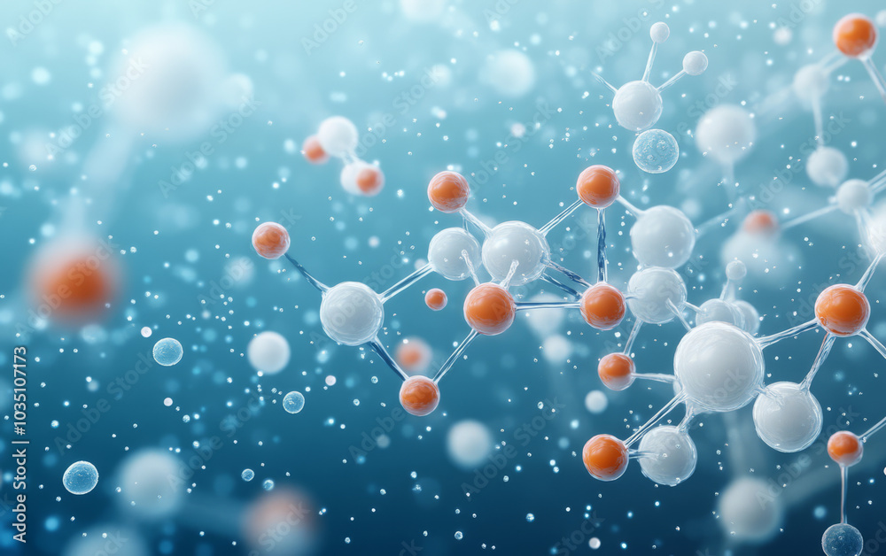 A demonstration of structural relationships and interactions between molecules in the microcosmic world
A demonstration of structural relationships and interactions between molecules in the microcosmic world