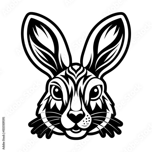 Dhole icon in glyph style 