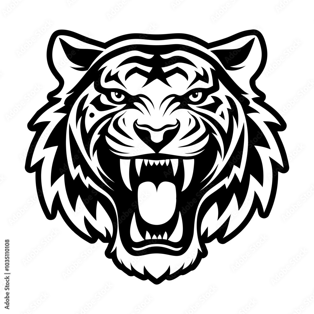 Fototapeta premium Lemming icon in glyph style 