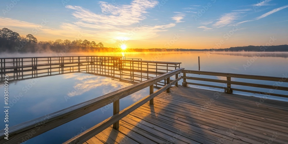 Sunrise Dock. Sunrise Dock.