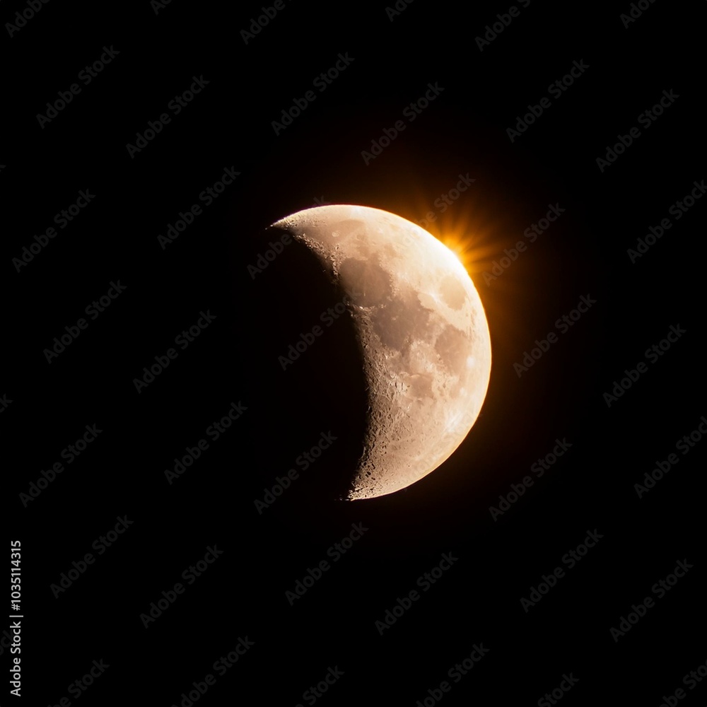 Crescent Moon Eclipse: A Stunning Celestial Event Crescent Moon Eclipse: A Stunning Celestial Event