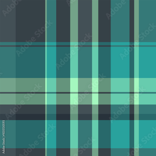 Colourful vector seamless texture, shabby tartan pattern fabric. Girl textile background plaid check in pastel and dark colors.