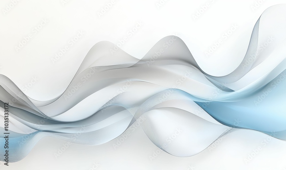 Abstract blue and white wave pattern. Abstract blue and white wave pattern.
