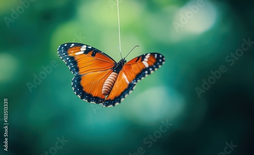 Butterfly on String.